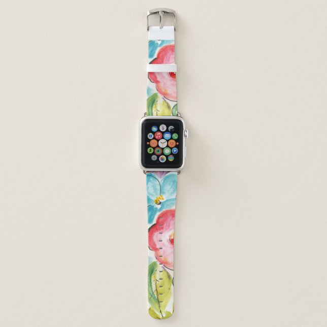 Flower Delight II Apple Watch Band (Front)
