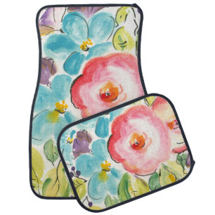 Flower Delight II Car Mat