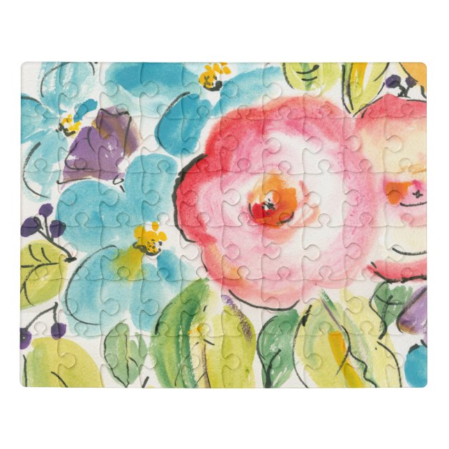 Flower Delight II Jigsaw Puzzle (Puzzle Horizontal)