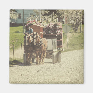 Flower Delivery Magnet