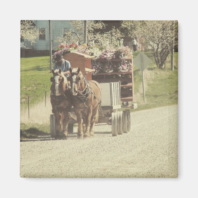 Flower Delivery Magnet (Front)