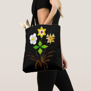 "Flower Delivery" Shoulder Tote Bag