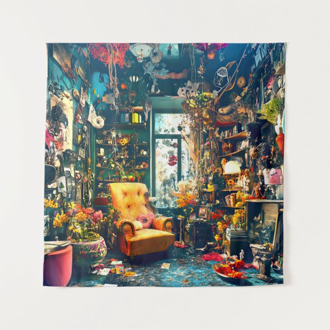 Flower Den Tapestry (Front)