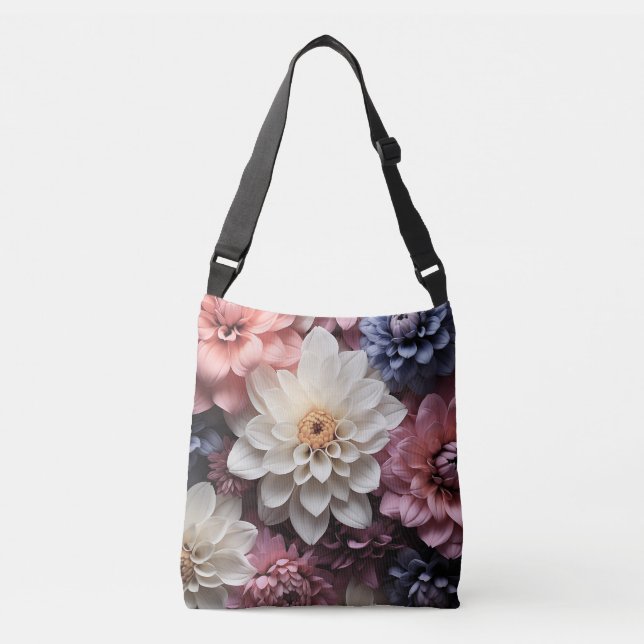 Flower design crossbody bag (Front)