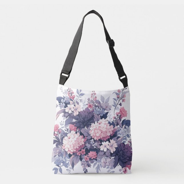 Flower design crossbody bag (Front)