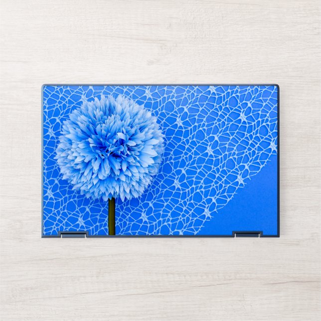 Flower Design HP Elite Dragonfly Notebook Skin||  HP Laptop Skin (Front)
