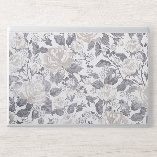 Flower Design HP EliteBook 840 G5/G6, 745 G5/G6|| HP Laptop Skin (Front)
