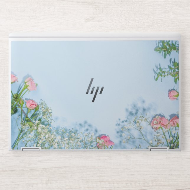 Flower design HP EliteBook X360 1030 G2  HP Laptop Skin (Front)