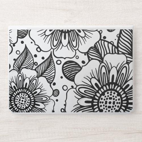 Flower Design Laptop Sticker Laptop Skin