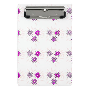 Flower design  mini clipboard