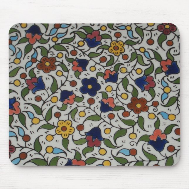 flower design mousepad (Front)