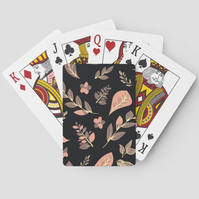 Flower Design Series Poker Cards (Back)