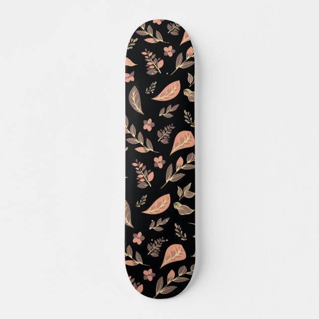Flower Design Series Skateboard (Front)