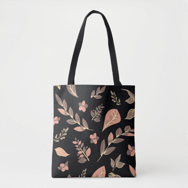 Flower Design Series Tote Bag (Front)
