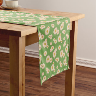 Flower Design Short Table Runner