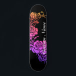 Flower design skateboard<br><div class="desc">To buy a faster skate board with beautiful flower design</div>
