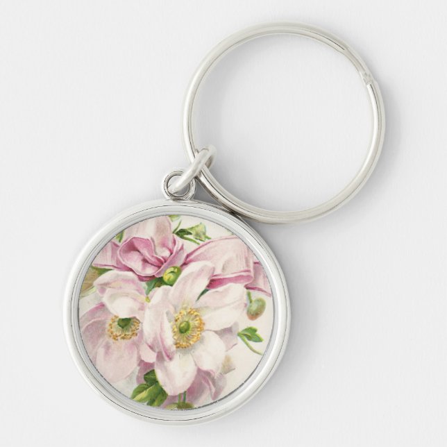 Flower digital image keychain (Front)