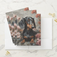 Flower Dog Breed Portraits 10