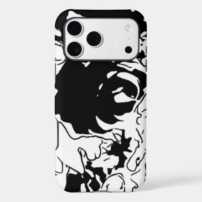 Flower Doodle Iphone Case (Back)