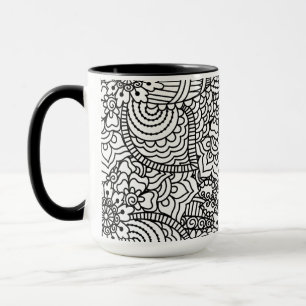 Flower Doodle Mug