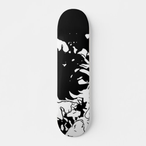 Flower Doodle Skateboard