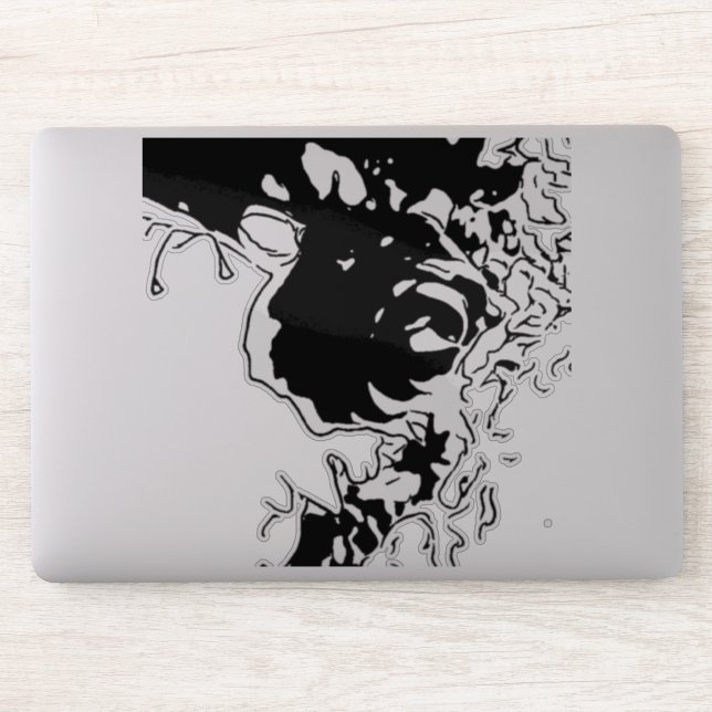 Flower Doodle Sticker (Computer)