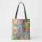 Flower Doodle Tote Bag