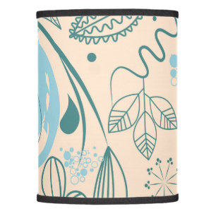 Flower Doodles Lamp Shade