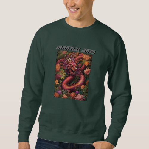 Flower Dragon Sweatshirt