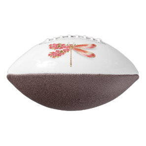 Flower dragonfly with jewelry sakura football