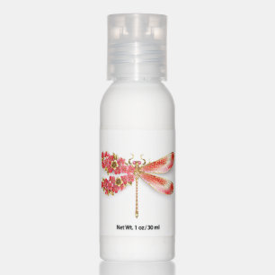 Flower dragonfly with jewelry sakura hand lotion
