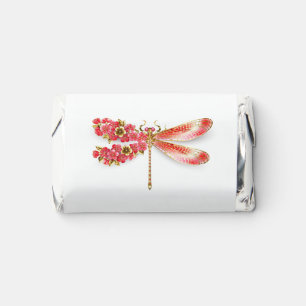 Flower dragonfly with jewelry sakura hershey's miniatures