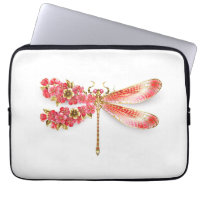 Flower dragonfly with jewelry sakura