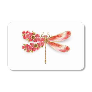 Flower dragonfly with jewelry sakura matchboxes