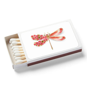 Flower dragonfly with jewelry sakura matchboxes