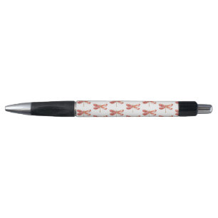 Flower dragonfly with jewelry sakura pen