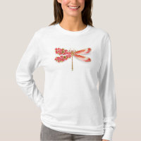 Flower dragonfly with jewelry sakura