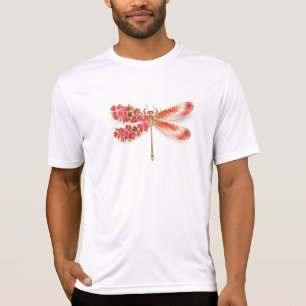 Flower dragonfly with jewelry sakura T-Shirt