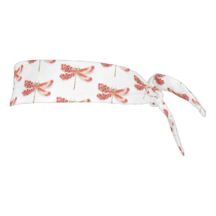 Flower dragonfly with jewelry sakura tie headband