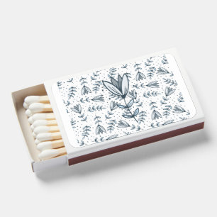 Flower drawing / Flower shop Matchboxes