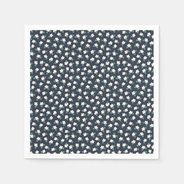 Flower Drawing Napkins (Front)