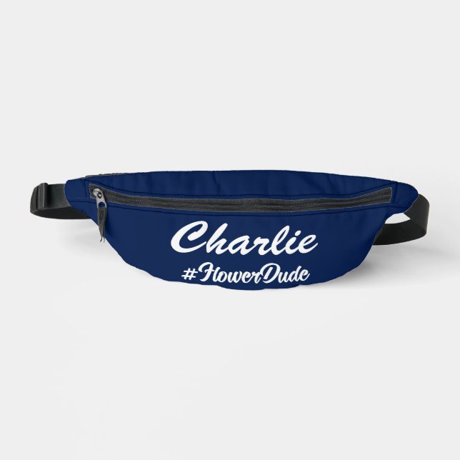 Flower Dude Custom Fanny Pack (Front)