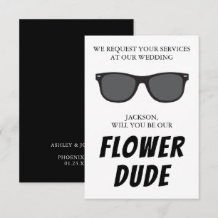 Flower Dude Proposal Card