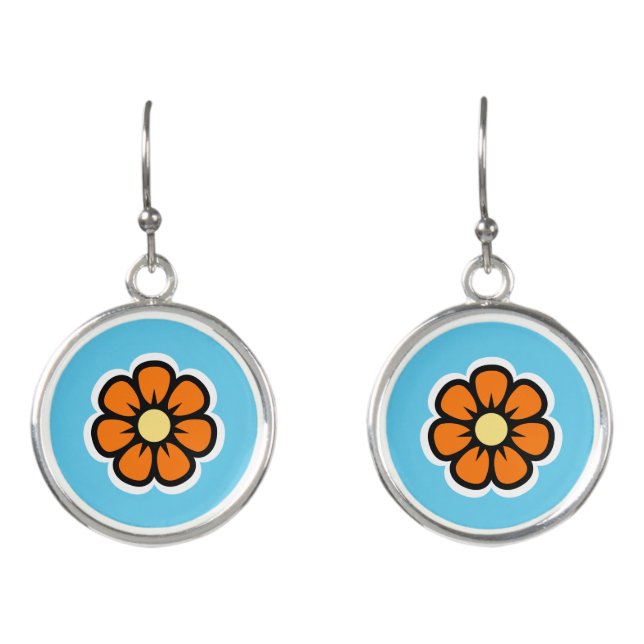 Flower Earrings (Front)