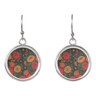 flower earrings