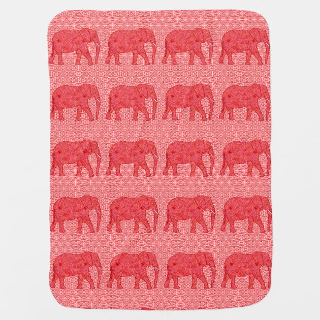 Red elephant online blanket