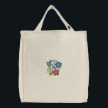 Flower Embroidered Bag<br><div class="desc">Embroidered shirts, jackets, tote bags, hats and more for your gift giving pleasure.</div>