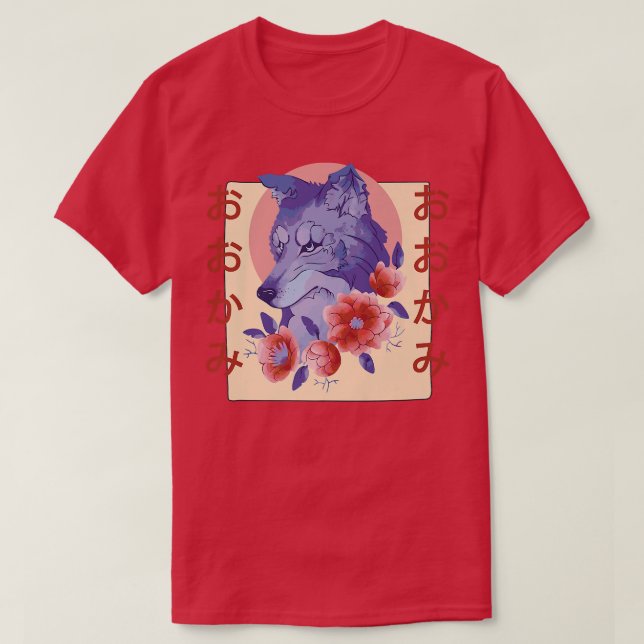 Flower Esthetic Japanese Fo T-Shirt (Design Front)