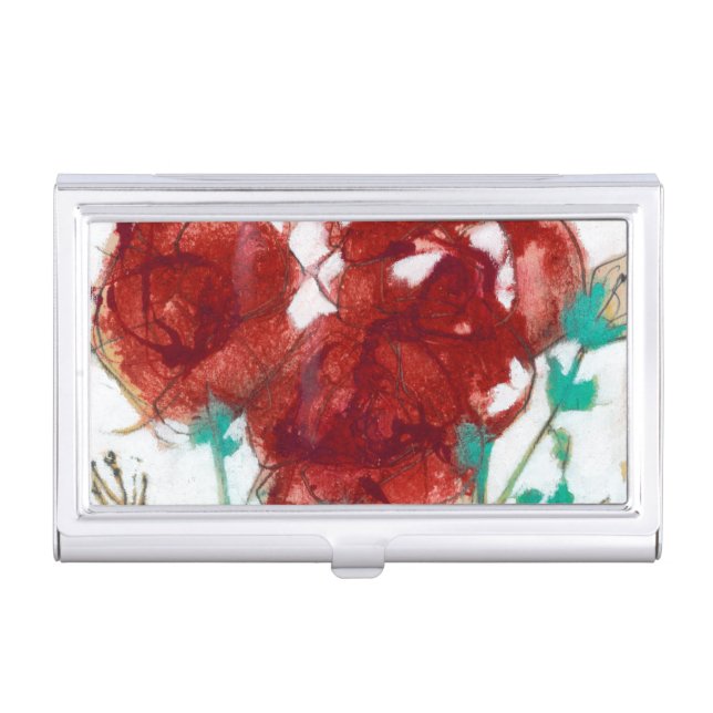 Flower Expression I Case For Business Cards (Front)