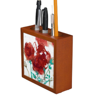Flower Expression I Desk Organizer